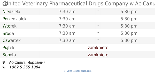 Zdrowie w pobli u The Arab Pharmaceutical Manufacturing Co. Ltd